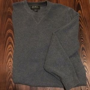 Grey knit sweater
